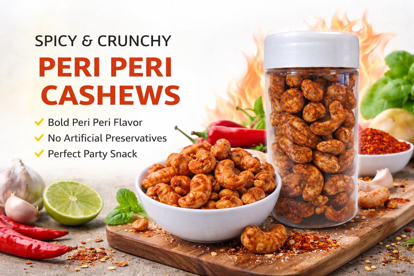 Peri Peri Cashew | 100g